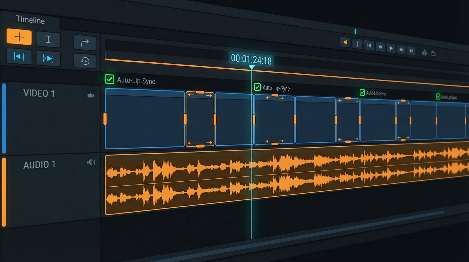 Auto Editing Timeline
